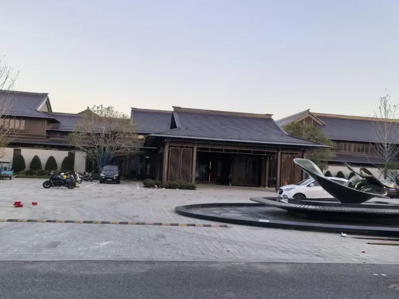 Proiectul piscinei hotelului Blueway: Runquan Kaiyuan Mingting (filiala orașului de ceai Longwu)