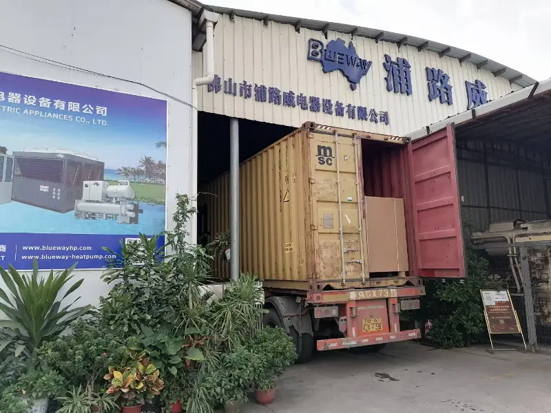Pompele de căldură cu invertor de temperatură joasă de la Blueway au fost exportate cu succes în Europa